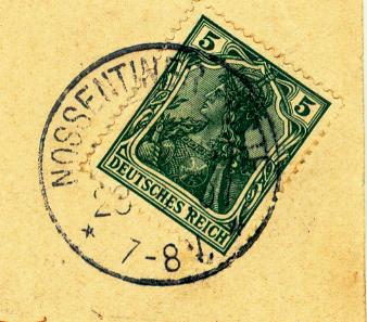 Poststempel Nossentiner H&uuml;tte