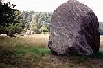 Findlinge in Gesteinsgarten Ortkrug bei Alt Schwerin
